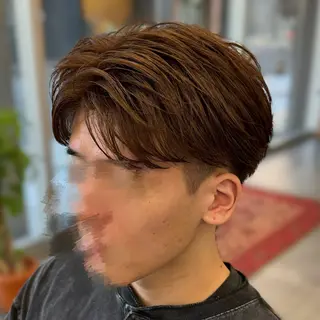 カラー メンズ 楓🍁毛流れ /無造作のヘアスタイル