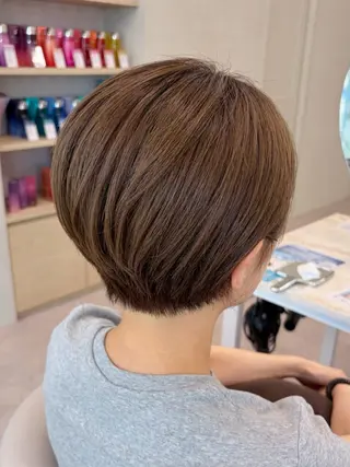 ショート まあるいショートボブ 🐥廣瀬そらのヘアスタイル