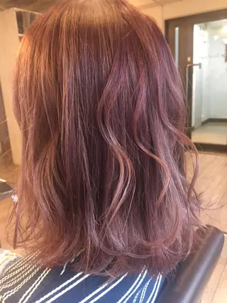 ミディアム カラー 美髪・艶髪特化美容師 RYOJIのヘアスタイル