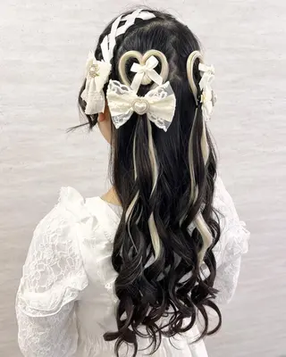 ヘアアレンジ 鈴木 芽香のマツエク・マツパデザイン