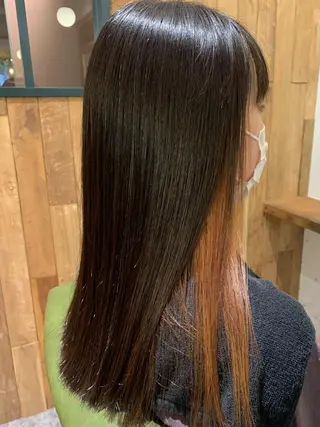 ロング 縮毛矯正専門美容師 宮本遼のヘアスタイル