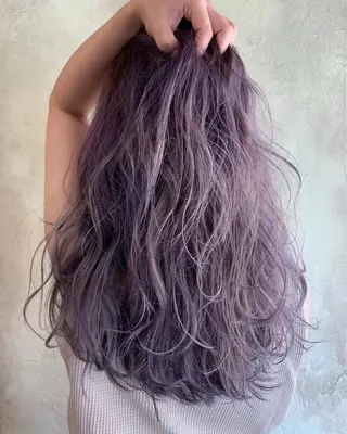 ロング カラー 沖縄東京2拠点美容師 mamicoのヘアスタイル