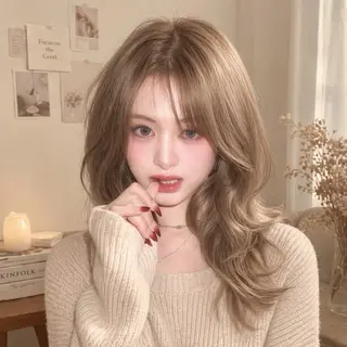 カラー 透明感カラー🎀艶髪 Anju/渋谷🎀のヘアスタイル