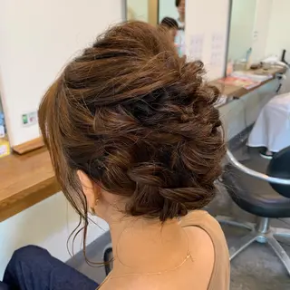 ロング ヘアアレンジ IORI #韓国ヘア#髪質改善のヘアスタイル