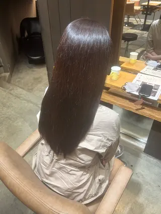 ロング カラー とがみ ともきのヘアスタイル