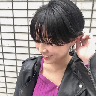 ショート カラー circus by KENJE 町田店のヘアスタイル