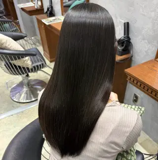 ロング 前畑 きりあのヘアスタイル