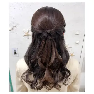 ヘアアレンジ ヘアセット/六本木/ Tomomiのヘアスタイル