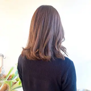 カラー 艶カラー🫧 猿渡 響のヘアスタイル