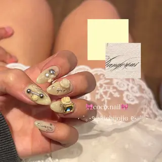 ネイル coco.nail/ y2k/ワンホンのネイルデザイン