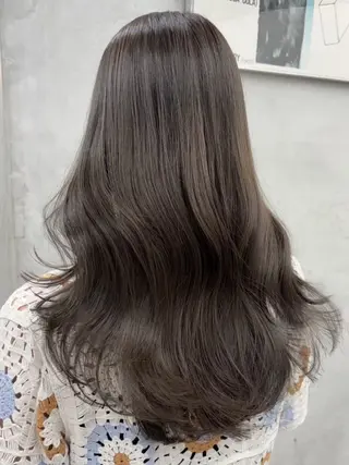 ロング カラー ヘアアレンジ ゆめか🦋 /似合わせカラー💖のヘアスタイル