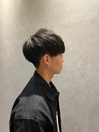 メンズ レイヤーカット*艶* 蒲生四丁目*山保美月のヘアスタイル