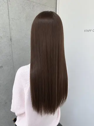 ロング カラー 🤎ブラウンカラー 専門店🍫ゆい🤎のヘアスタイル