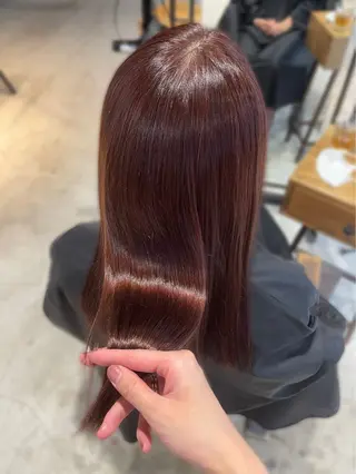 セミロング カラー TOKI /透明感/原宿のヘアスタイル
