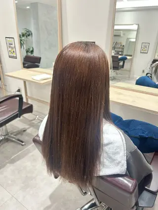 ロング カラー 小池 颯希のヘアスタイル