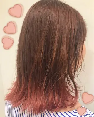 カラー 新宿駅近♡個室 ♡関口三都季🌜のヘアスタイル