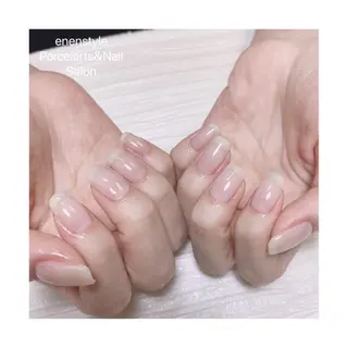 ミディアム ネイル 🐾enen style 🐾のネイルデザイン