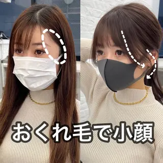 セミロング カラー パーマ ヘアアレンジ 韓国ヘア×2way 🇰🇷和知拓郎のヘアスタイル