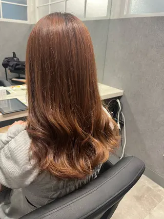 ロング 加藤 碧唯のヘアスタイル