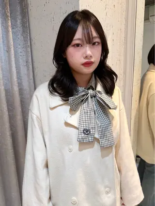 ミディアム カラー mai / linoah˚✧のヘアスタイル