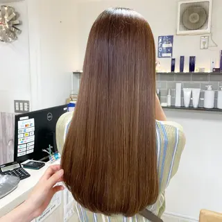 ロング アトリエニューヨーク 三ノ輪店のヘアスタイル
