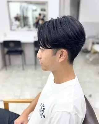ショート パーマ ハイライト&曲がる 縮毛矯正特化 玉置のヘアスタイル