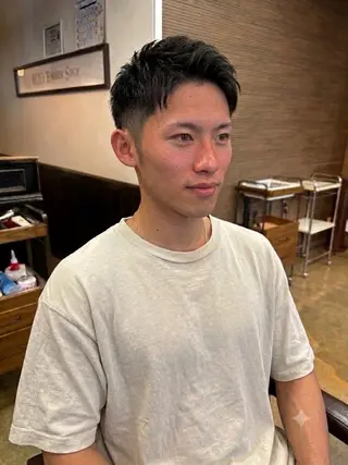 ショート メンズ 衛藤 星芭／カット無料天神のヘアスタイル