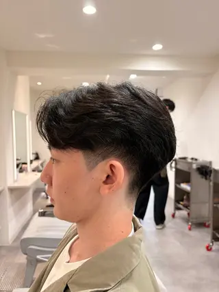 ミディアム 宮田 勇冴のヘアスタイル