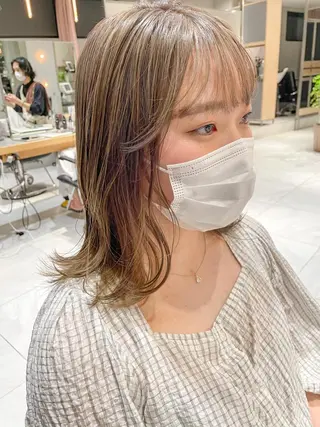 ショート カラー 圧倒的透明感カラー nana🦕のヘアスタイル