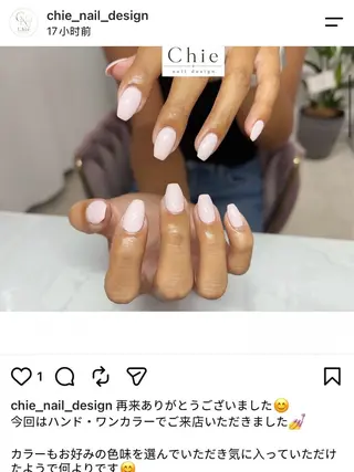 ネイル Chie nail designのネイルデザイン