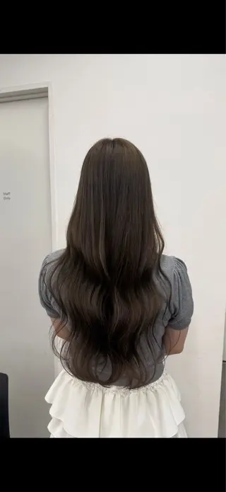 ロング カラー 🍀ブラウンベージュ sakura🍀のヘアスタイル