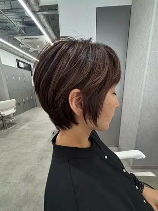 ショート 関山浩平ショート /ボブ/ヘアセットのヘアスタイル