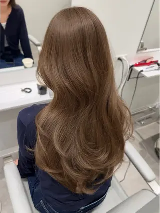 セミロング PULSE ASAHIのヘアスタイル