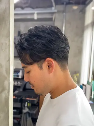 カラー メンズ 大人スタイル 太田のヘアスタイル