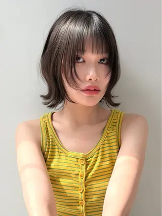 ショート ボブ/ミルクティー KOUGAのヘアスタイル