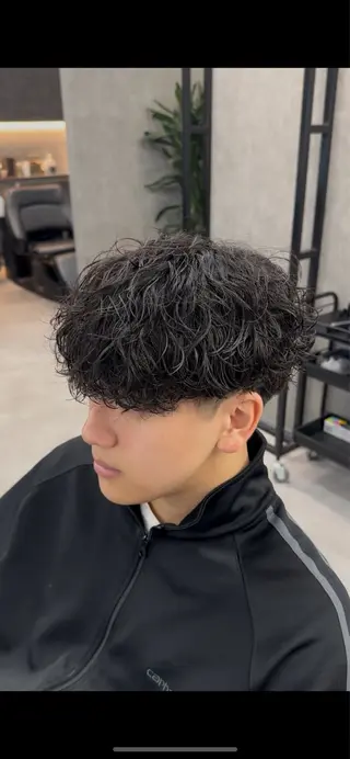 パーマ メンズ 【札幌メンズ特化】 つばさ🔥のヘアスタイル