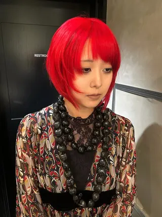ショート カラー デザイン/アレンジ ❤︎イシイレイのヘアスタイル