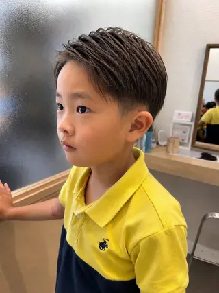 ショート メンズ 久木原 ゆりのヘアスタイル