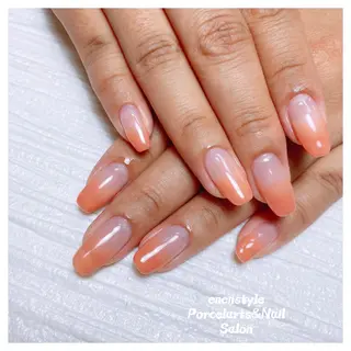 ミディアム ネイル 🐾enen style 🐾のネイルデザイン