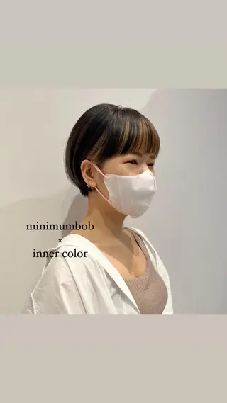 ショート カラー ショート/ボブ ⌒shioriのヘアスタイル
