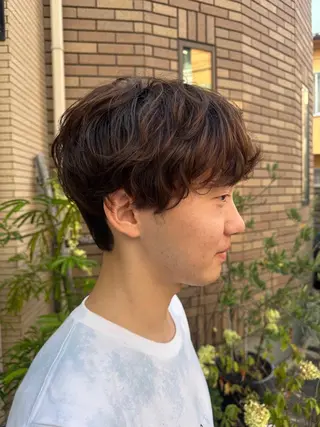 メンズ かつやま めいのヘアスタイル