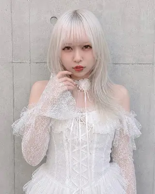 ロング カラー 🌙町田色落ち特化 🌙れいのヘアスタイル