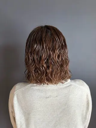 パーマ 武本 佑衣のヘアスタイル