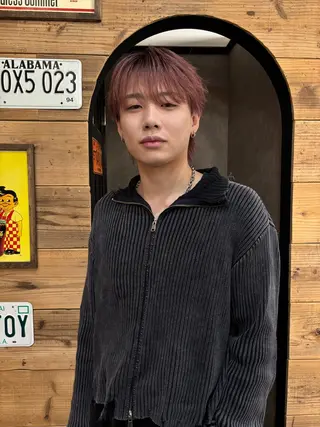 ショート パーマ メンズ hack 佐藤龍空のヘアスタイル