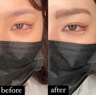アイブロウ Aura salonのマツエク・マツパデザイン