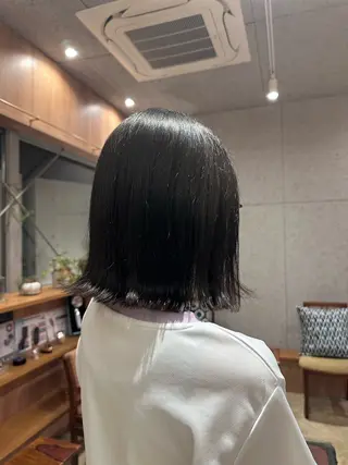 ミディアム カットモデル✂️ フクチナツキのヘアスタイル