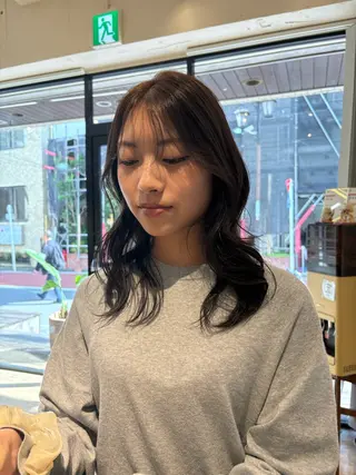 ミディアム 透明感カラー 🧚‍♂️さえのヘアスタイル