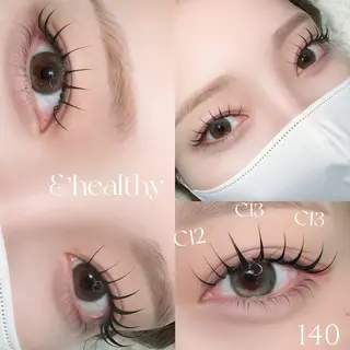 マツエク・マツパ 🩷MIU 渋谷 &healthy🩷のマツエク・マツパデザイン