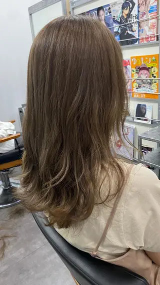 セミロング 平田 広大のヘアスタイル