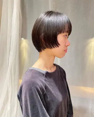 ショート ボブ/ショート 吉田竣のヘアスタイル
